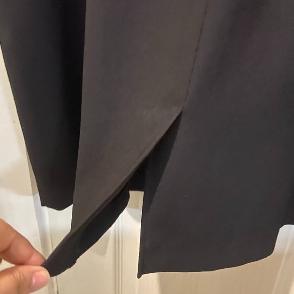 OnyxNite by Wendye Chaitin black sleeveless shift dress sz 24 - Picture 5 of 7